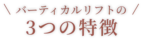バーティカルリフト